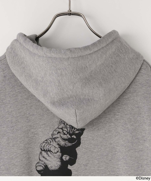 LOWRYS FARM（ローリーズファーム）の「ＡＬＩＣＥ/ウラケプリントパーカー　208908（スウェット・メンズ・グレー/オフホワイト・FREE）」の10枚目の写真