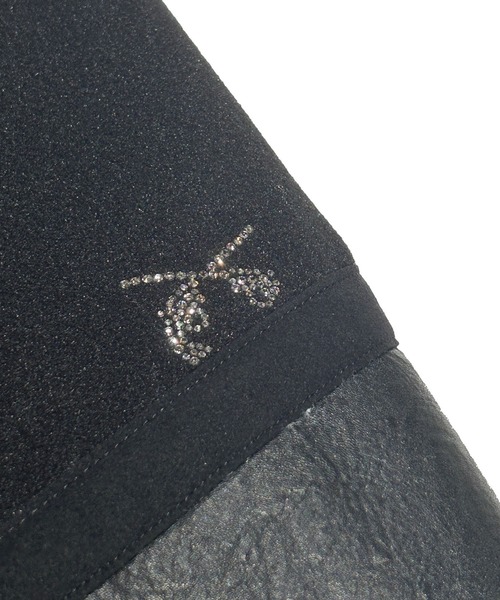 roarguns(ロアーガンズ)の「WOMEN ECO MOUTON JACKET(ミリタリージャケット・レディース・ブラック・2)」の4枚目の写真