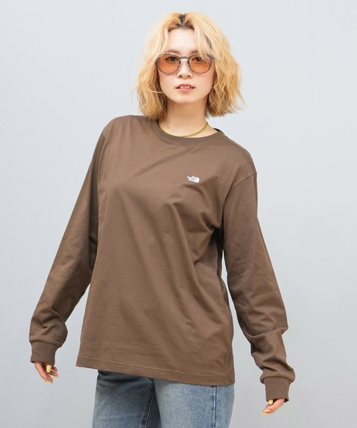 THE NORTH FACE(ザノースフェイス)の「THE NORTH FACE/ザ・ノース・フェイス ロングスリーブTシャツ NTW32535(Tシャツ/カットソー・レディース・ダークブラウン/ホワイト/ブラック/ライトピンク・XL/L/M/S)」の20枚目の写真