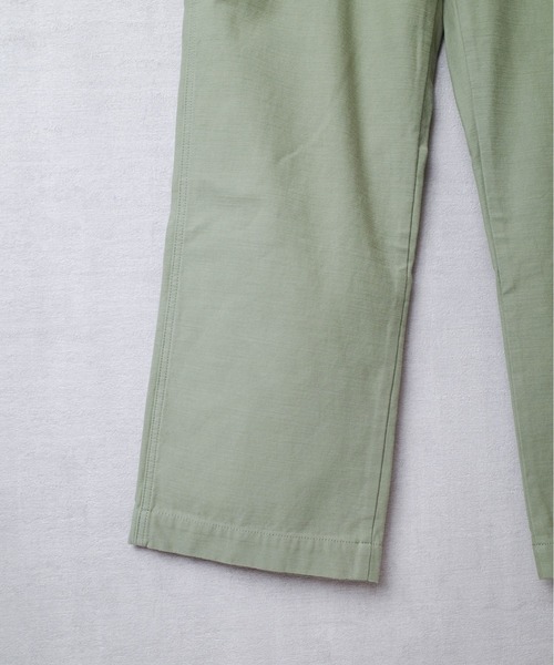 HOUSTON(ヒューストン)の「【T6】【HOUSTON women】WOMEN FATIGUE PANT / ウーマン ファティーグ パンツ 22HL006(その他パンツ・レディース・その他/グリーン系その他/ナチュラル・0/1)」の4枚目の写真