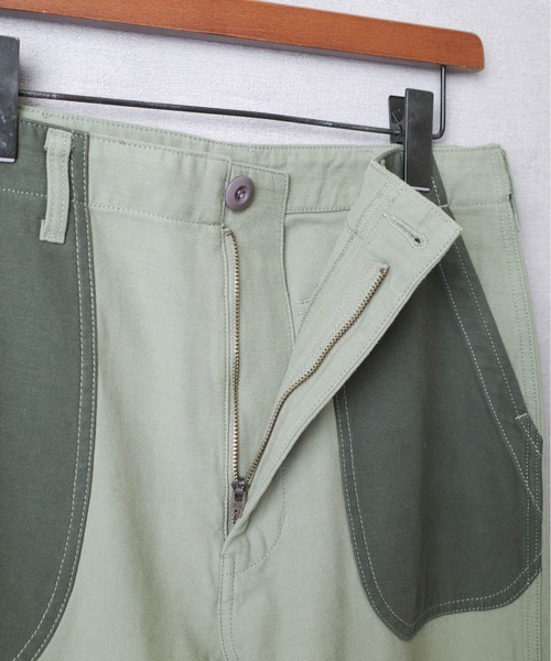 HOUSTON(ヒューストン)の「【T6】【HOUSTON women】WOMEN FATIGUE PANT / ウーマン ファティーグ パンツ 22HL006(その他パンツ・レディース・その他/グリーン系その他/ナチュラル・0/1)」の8枚目の写真