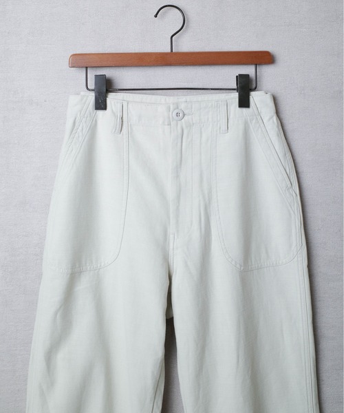 HOUSTON(ヒューストン)の「【T6】【HOUSTON women】WOMEN FATIGUE PANT / ウーマン ファティーグ パンツ 22HL006(その他パンツ・レディース・その他/グリーン系その他/ナチュラル・0/1)」の12枚目の写真
