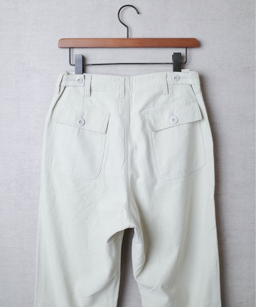 HOUSTON(ヒューストン)の「【T6】【HOUSTON women】WOMEN FATIGUE PANT / ウーマン ファティーグ パンツ 22HL006(その他パンツ・レディース・その他/グリーン系その他/ナチュラル・0/1)」の16枚目の写真