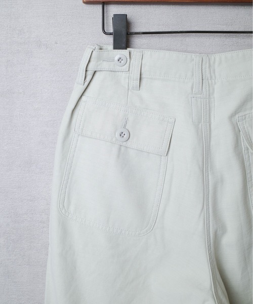 HOUSTON(ヒューストン)の「【T6】【HOUSTON women】WOMEN FATIGUE PANT / ウーマン ファティーグ パンツ 22HL006(その他パンツ・レディース・その他/グリーン系その他/ナチュラル・0/1)」の17枚目の写真