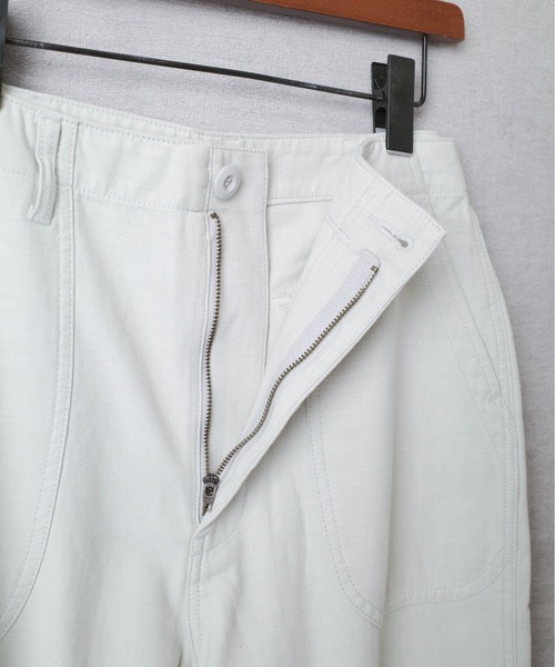 HOUSTON(ヒューストン)の「【T6】【HOUSTON women】WOMEN FATIGUE PANT / ウーマン ファティーグ パンツ 22HL006(その他パンツ・レディース・その他/グリーン系その他/ナチュラル・0/1)」の18枚目の写真