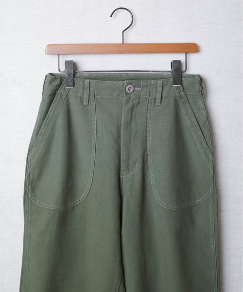HOUSTON(ヒューストン)の「【T6】【HOUSTON women】WOMEN FATIGUE PANT / ウーマン ファティーグ パンツ 22HL006(その他パンツ・レディース・その他/グリーン系その他/ナチュラル・0/1)」の19枚目の写真