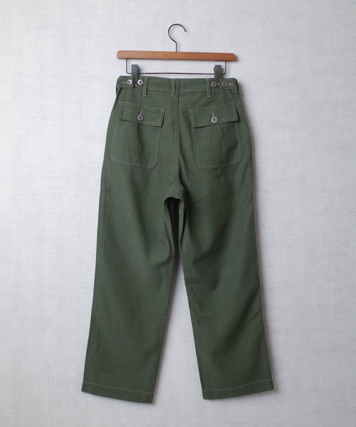 HOUSTON(ヒューストン)の「【T6】【HOUSTON women】WOMEN FATIGUE PANT / ウーマン ファティーグ パンツ 22HL006(その他パンツ・レディース・その他/グリーン系その他/ナチュラル・0/1)」の22枚目の写真
