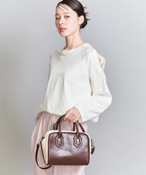 UNITED ARROWS ＜VARNY＞ミディアム ボストンバッグ 2WAY黒 セール】＜VARNY＞ミディアム ボストンバッグ -2WAY-（ボストン