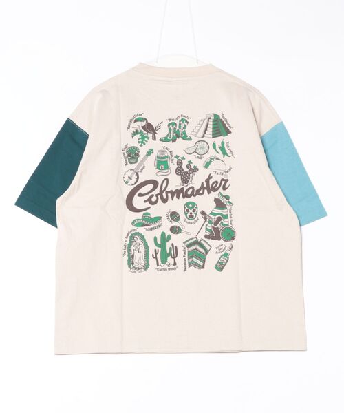 COBMASTER(コブマスター)の「COBMASTER コブベア刺繍×プリントメキシカンTシャツ(Tシャツ/カットソー・メンズ・その他1/ホワイト・LARGE/MEDIUM)」の5枚目の写真