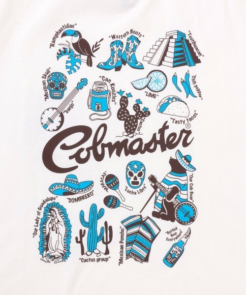 COBMASTER(コブマスター)の「COBMASTER コブベア刺繍×プリントメキシカンTシャツ(Tシャツ/カットソー・メンズ・その他1/ホワイト・LARGE/MEDIUM)」の19枚目の写真