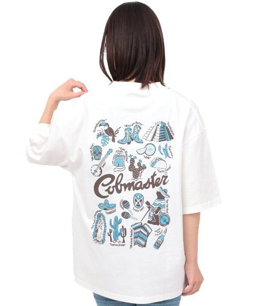 COBMASTER(コブマスター)の「COBMASTER コブベア刺繍×プリントメキシカンTシャツ(Tシャツ/カットソー・メンズ・その他1/ホワイト・LARGE/MEDIUM)」の13枚目の写真