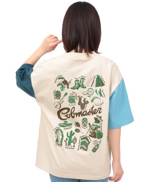 COBMASTER(コブマスター)の「COBMASTER コブベア刺繍×プリントメキシカンTシャツ(Tシャツ/カットソー・メンズ・その他1/ホワイト・LARGE/MEDIUM)」の14枚目の写真