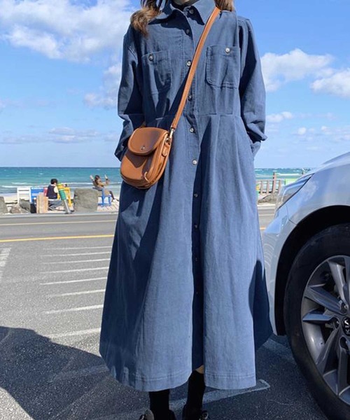 ｼｬﾂｶﾗｰﾃﾞﾆﾑﾛﾝｸﾞﾜﾝﾋﾟｰｽ（ワンピース）｜CADBURY（キャドバリー）