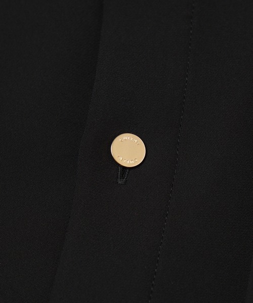 CULLNI(クルニ)の「Dry Double Satin Asymmetrical Long Sleeve Shirt(シャツ/ブラウス・メンズ・チャコール/グリーン/オフホワイト/ブラック・1/2/0)」の14枚目の写真