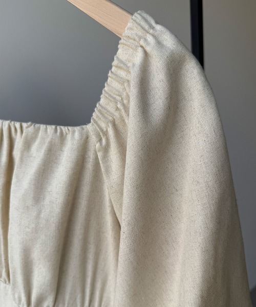 JUNOAH｜CENEA 2wayリネン混フレアワンピース | Rakuten Fashion