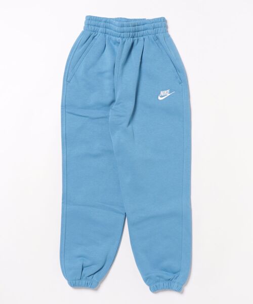 NIKE（ナイキ）の「《NIKEアパレル》YTHガールズNSWクラブフリースOVRSZD（スウェットパンツ・キッズ・ブラック/グレー/ライトブルー/ライトインディゴブルー・160/150/140/130）」の3枚目の写真