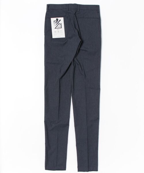 TAKA-Q（タカキュー）の「【ストレッチ ウォッシャブル イージーケア】タカキュー ノータックビジネスパンツ デニム風紺（スーツパンツ・メンズ・ネイビー・MEDIUM/LARGE/X-LARGE/3L/S）」の2枚目の写真