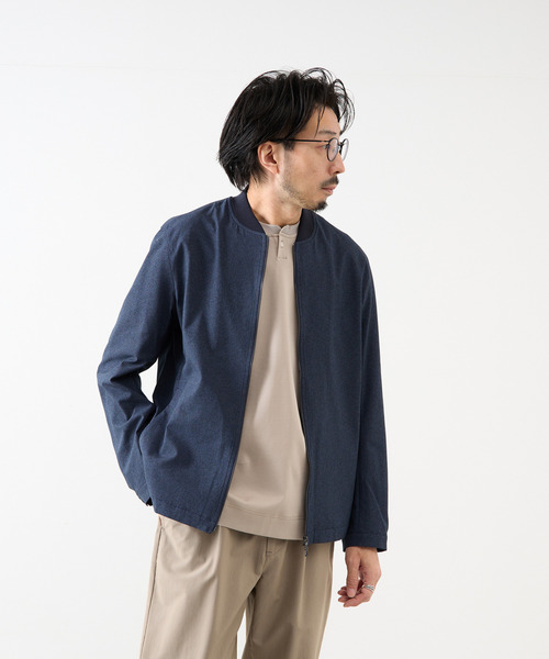 MEN'S MELROSE（メンズメルローズ）の「プリントDOTAIR ミニマムMA-1（ブルゾン・メンズ・チャコールグレー/ライトグレー/ネイビー・2/3/4/5）」の21枚目の写真