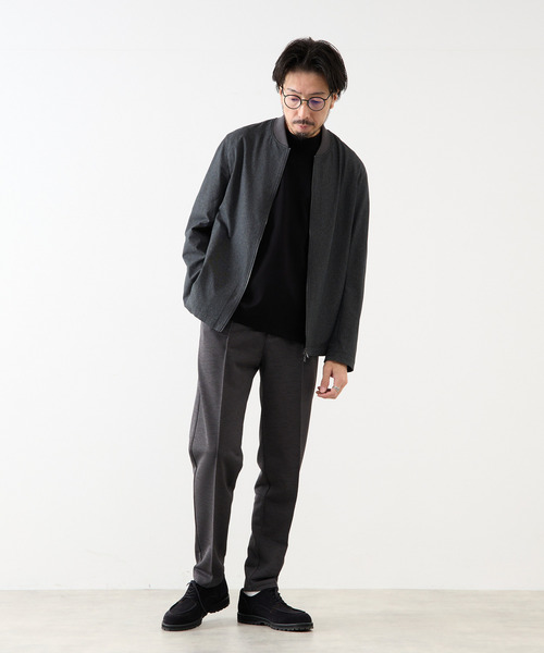 MELROSE - メルローズ MELROSE ブルゾン MEN'S MELROSE ブルゾン アウター ダンボールレザーミニマムMA-1