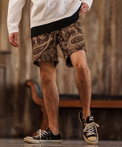【CAMBIO】Gobelin Short Pants mp13256-Gobelin Short Pants ショートパンツ（その他パンツ