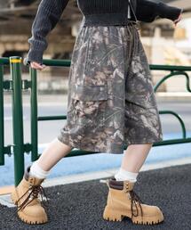 WEGO | WEGO/【25年春夏新作】リアルツリーカモフラハーフパンツ(その他パンツ)