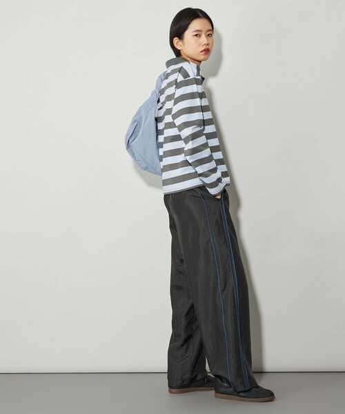 CITEN(シテン)の「<CITEN>ラインディティールイージーパンツ(その他パンツ・レディース・ブラック/グレー・S/M)」の9枚目の写真