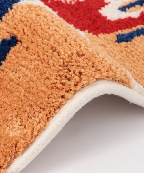 チチカカ（チチカカ）の「ルチャリブレマット 40×60cm（ラグ/マット・レディース・アイボリー/ブラック・FREE）」の6枚目の写真