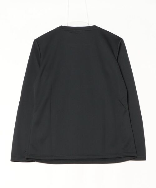 le coq sportif(ルコックスポルティフ)の「【ルコックスポルティフ】吸汗速乾/UVカットエコペット素材ロンT(Tシャツ/カットソー・レディース・ブラック/グレー/ピンク/ホワイト/ネイビー・S/M/L/XL)」の6枚目の写真