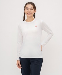 le coq sportif（ルコックスポルティフ）の「【ルコックスポルティフ】吸汗速乾/UVカットエコペット素材ロンT（Tシャツ/カットソー）」