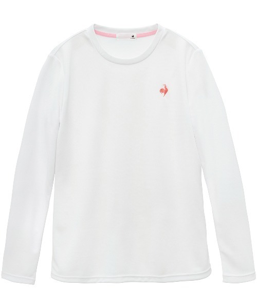 le coq sportif(ルコックスポルティフ)の「【ルコックスポルティフ】吸汗速乾/UVカットエコペット素材ロンT(Tシャツ/カットソー・レディース・ブラック/グレー/ピンク/ホワイト/ネイビー・S/M/L/XL)」の16枚目の写真