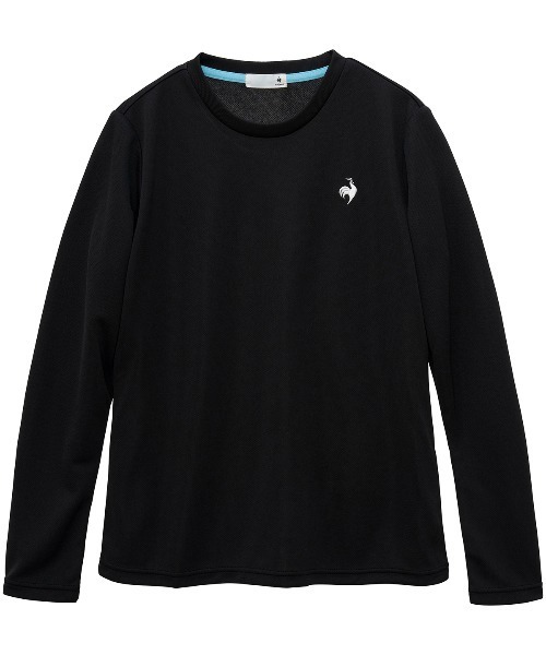le coq sportif(ルコックスポルティフ)の「【ルコックスポルティフ】吸汗速乾/UVカットエコペット素材ロンT(Tシャツ/カットソー・レディース・ブラック/グレー/ピンク/ホワイト/ネイビー・S/M/L/XL)」の19枚目の写真