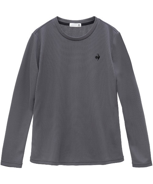 le coq sportif(ルコックスポルティフ)の「【ルコックスポルティフ】吸汗速乾/UVカットエコペット素材ロンT(Tシャツ/カットソー・レディース・ブラック/グレー/ピンク/ホワイト/ネイビー・S/M/L/XL)」の22枚目の写真