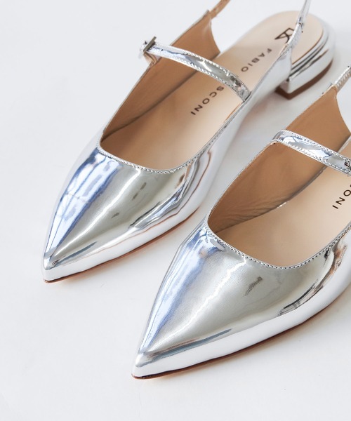 FABIO RUSCONI(ファビオルスコーニ)の「FABIO RUSCONI (ファビオ ルスコーニ) / バックストラップサンダル 6298(サンダル・レディース・ブラック/シルバー・38/37/36/35/39)」の15枚目の写真