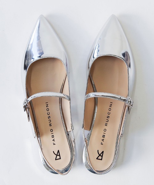 FABIO RUSCONI(ファビオルスコーニ)の「FABIO RUSCONI (ファビオ ルスコーニ) / バックストラップサンダル 6298(サンダル・レディース・ブラック/シルバー・38/37/36/35/39)」の10枚目の写真