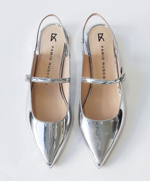 FABIO RUSCONI(ファビオルスコーニ)の「FABIO RUSCONI (ファビオ ルスコーニ) / バックストラップサンダル 6298(サンダル・レディース・ブラック/シルバー・38/37/36/35/39)」の11枚目の写真