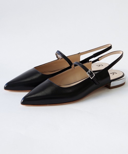 FABIO RUSCONI(ファビオルスコーニ)の「FABIO RUSCONI (ファビオ ルスコーニ) / バックストラップサンダル 6298(サンダル・レディース・ブラック/シルバー・38/37/36/35/39)」の9枚目の写真