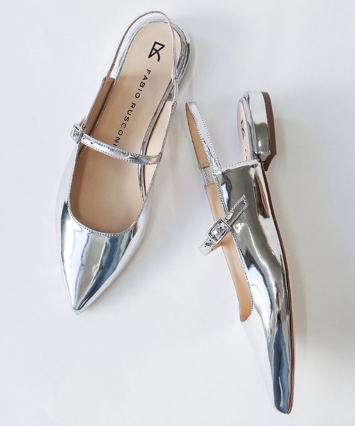 FABIO RUSCONI(ファビオルスコーニ)の「FABIO RUSCONI (ファビオ ルスコーニ) / バックストラップサンダル 6298(サンダル・レディース・ブラック/シルバー・38/37/36/35/39)」の17枚目の写真