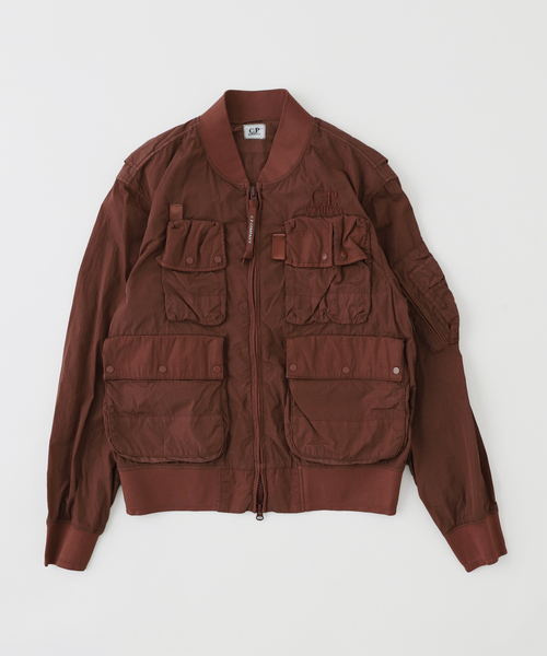 ジャケット・アウター CP COMPANY CHROME-R MULTIPOCKET BOMBER Chrome-R Multipocket Bomber Jacket | C.P. Company Japan