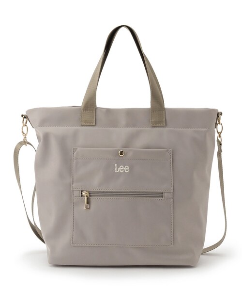 Lee(リー)の「【Lee別注】2WAYトートバッグ(トートバッグ・レディース・ナチュラル/グレー/ブラック/イエロー・00)」の22枚目の写真