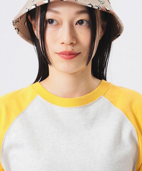 Champion（チャンピオン）の「【別注】Champion / プリント ラグラン Tシャツ（Tシャツ/カットソー・レディース・ナチュラル/グレー・S）」の22枚目の写真