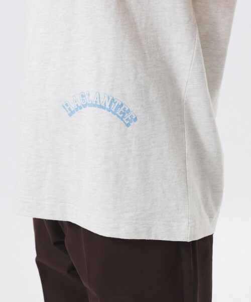 CHAMPION : Logo ラグランTシャツ Champion CHAMPION チャンピオン ロンT ラグラン 胸ロゴ (C3
