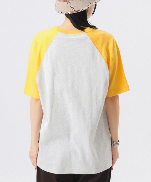 Champion（チャンピオン）の「【別注】Champion / プリント ラグラン Tシャツ（Tシャツ/カットソー・レディース・ナチュラル/グレー・S）」の17枚目の写真