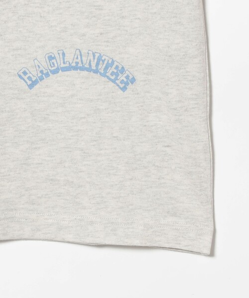 Champion（チャンピオン）の「【別注】Champion / プリント ラグラン Tシャツ（Tシャツ/カットソー・レディース・ナチュラル/グレー・S）」の7枚目の写真