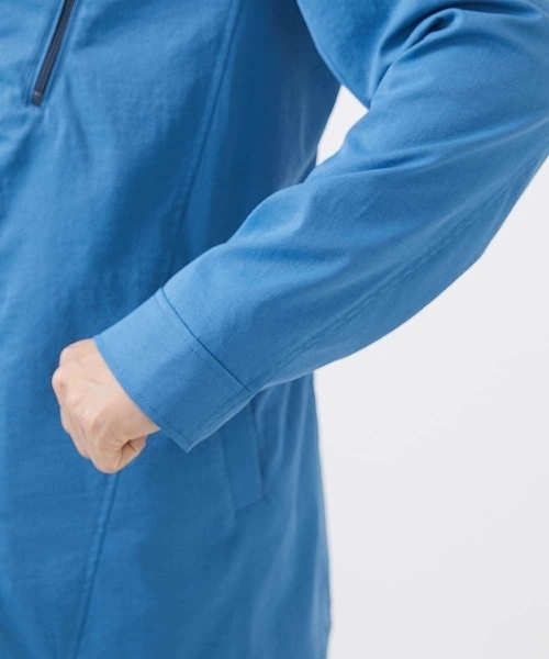 MK MICHEL KLEIN HOMME （エムケーミッシェルクランオム）の「【いよいよ残り１色のみ！/在庫限り/秋・春兼用】ライトウエイトモッズコート（モッズコート・メンズ・ミント/ブルー・46/48/51）」の8枚目の写真