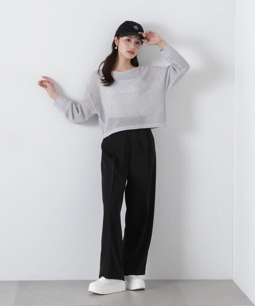 PROPORTION BODY DRESSING(プロポーションボディドレッシング)の「スラックスイージーパンツ / 1215130900(その他パンツ・レディース・ベージュ/ピンク/ブラック・SMALL/MEDIUM)」の21枚目の写真