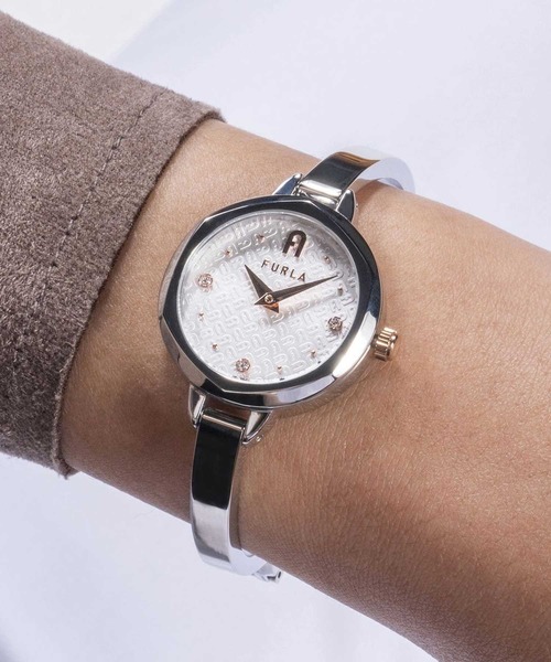 FURLA（フルラ）の「FURLA/フルラ FURLA PETITE BANGLE 腕時計 FL-WW00042001L5 レディース（アナログ腕時計・レディース・シルバー・FREE）」の7枚目の写真