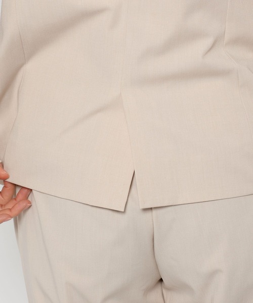 FOUND GOOD（ファウンドグッド）の「O/TRノーカラージャケット（ノーカラージャケット・レディース・ブラック/アイボリー/ネイビー・XL/L/M/S）」の8枚目の写真