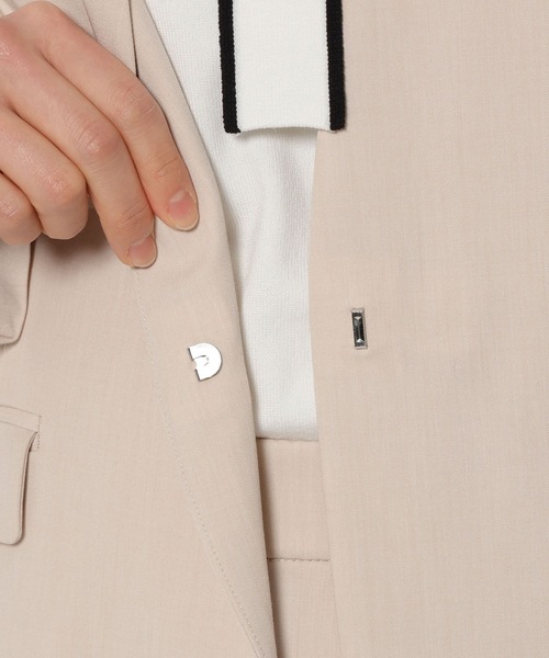 FOUND GOOD（ファウンドグッド）の「O/TRノーカラージャケット（ノーカラージャケット・レディース・ブラック/アイボリー/ネイビー・XL/L/M/S）」の9枚目の写真