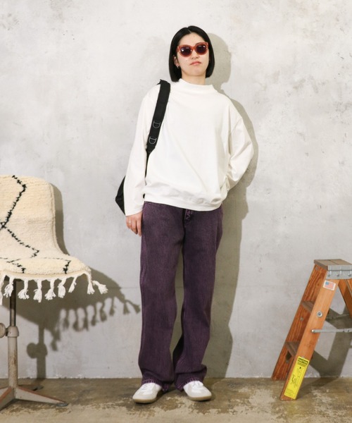 GUNG HO / ガンホー DENIM BOOTS CUT PANTS OVER DYE ブーツ