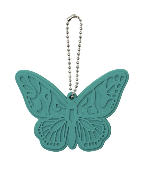X-girl（エックスガール）の「BUTTERFLY RUBBER KEYCHARM（キーホルダー・レディース・ピンク/グリーン・ONE SIZE）」の2枚目の写真
